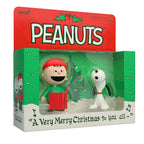 Produktbild Peanuts ReAction Actionfiguren 2er-Pack Charlie Brown and Snoopy (Caroling) 10 cm