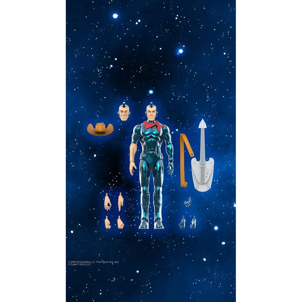Produktbild SilverHawks Ultimates Actionfigur Bluegrass (Toy Version - Vac Metal) 18 cm