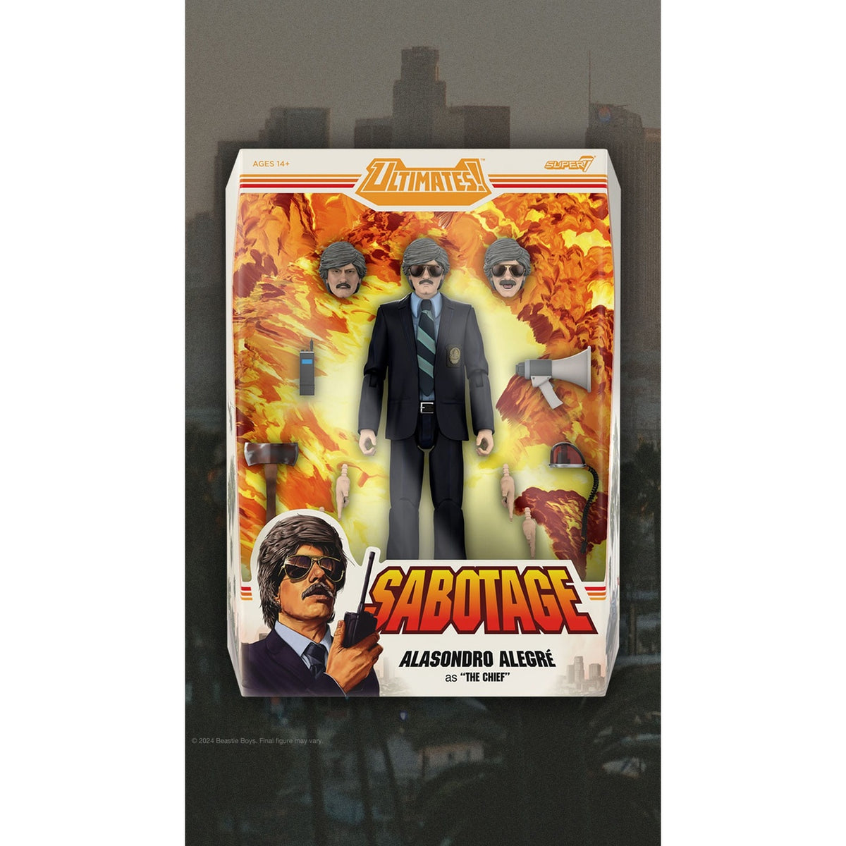Produktbild Beastie Boys Ultimates Actionfigur Wave 1 Alasondro Alegre as "The Chief" 18 cm