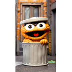 Produktbild Sesamstraße FUN! FUN! Soft Vinyl Figur Oscar the Grouch (Orange) 13 cm