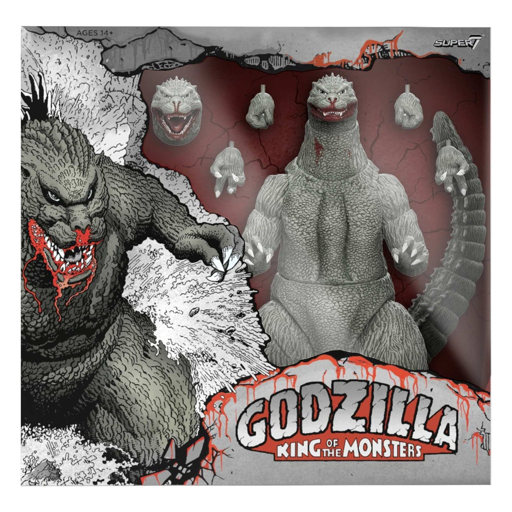 Godzilla (1989) Toho Ultimates Actionfigur Godzilla (Greyscale Comic Book - Thirsty for Blood) 24 cm