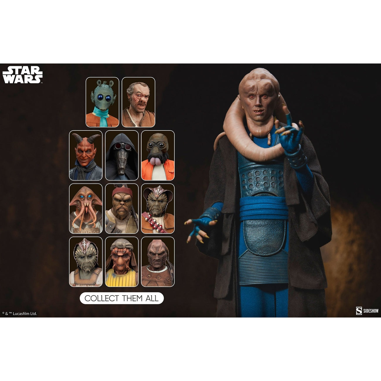 Produktbild Die Rückkehr der Jedi-Ritter Actionfigur 1/6 Bib Fortuna 32 cm