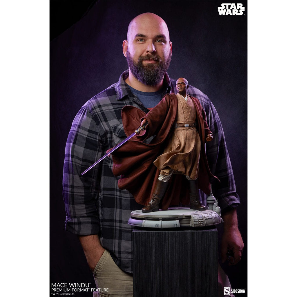 Produktbild Star Wars Episode III Premium Format Figur Mace Windu 53 cm