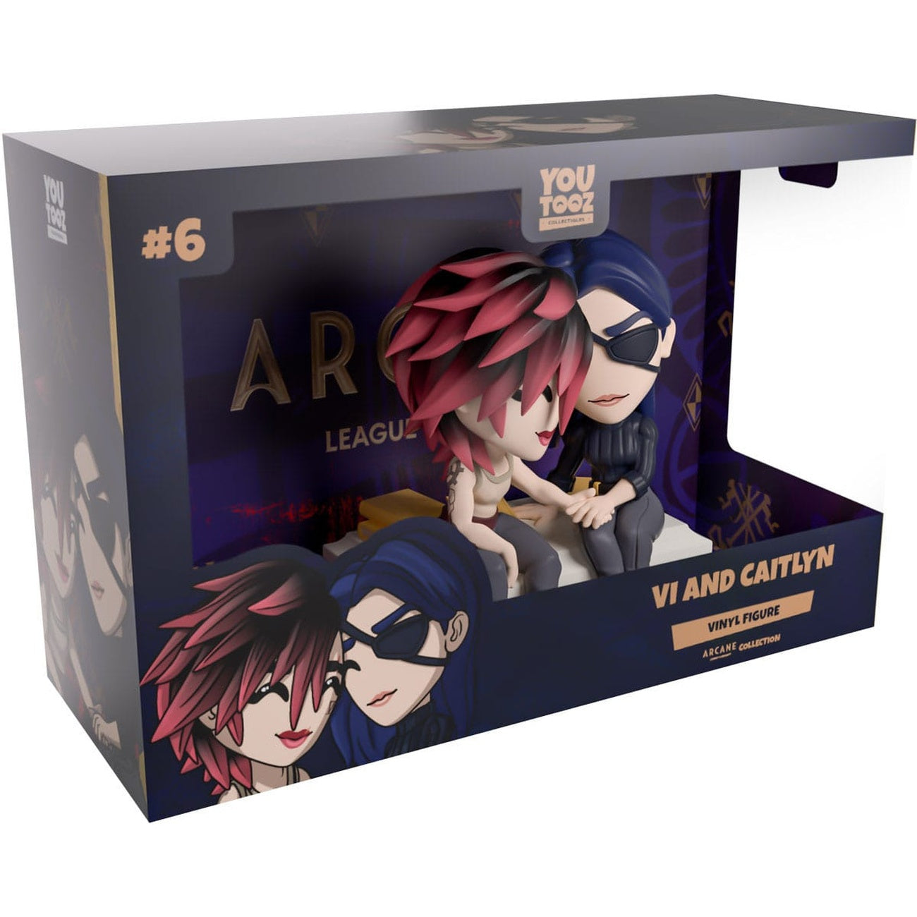 Produktbild Arcane Vinyl Figuren 2er-Pack Vi & Caitlyn 11 cm