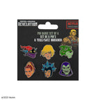 Produktbild Masters of the Universe Ansteck-Buttons 6er-Pack Characters