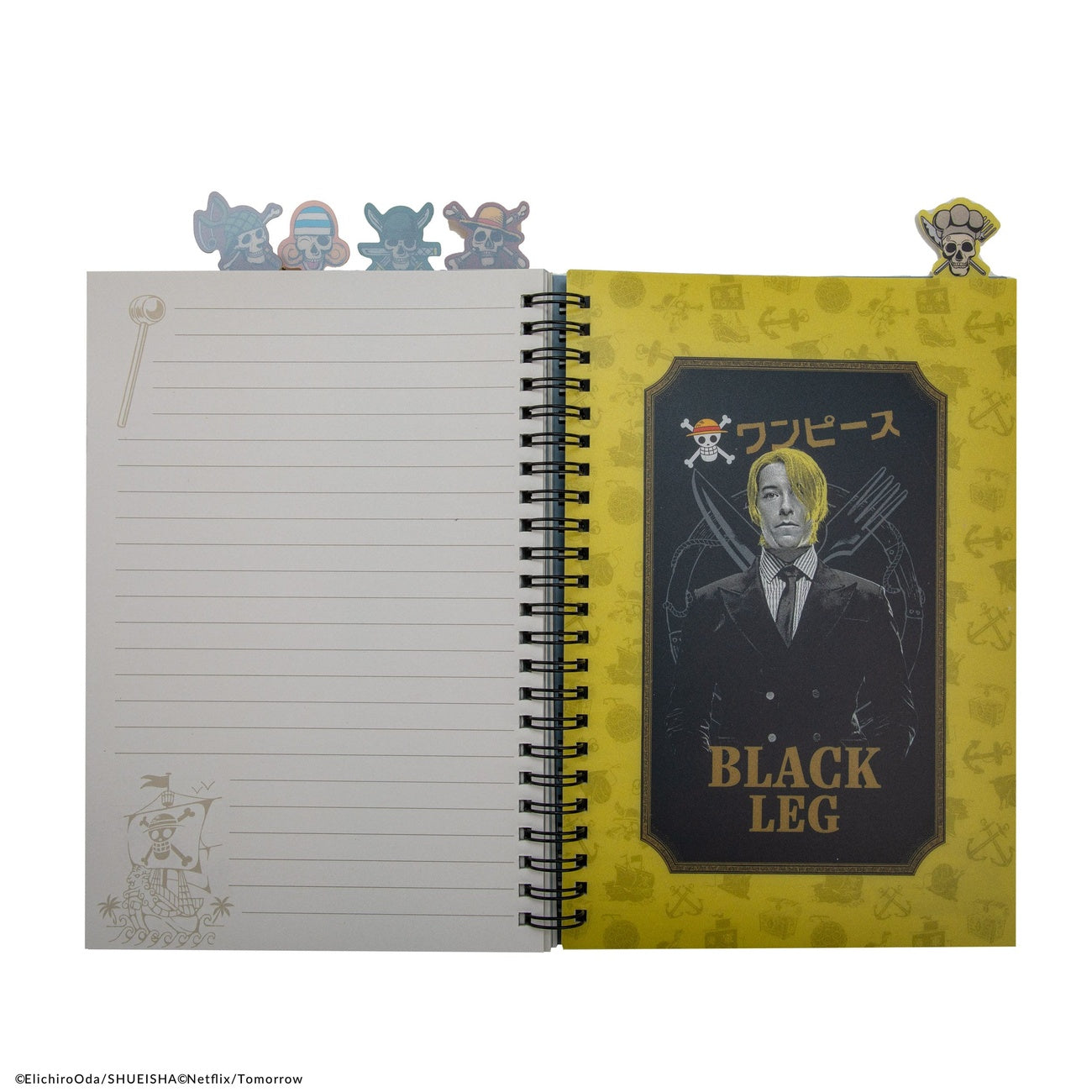 Produktbild One Piece Notizbuch Straw Hat Pirates