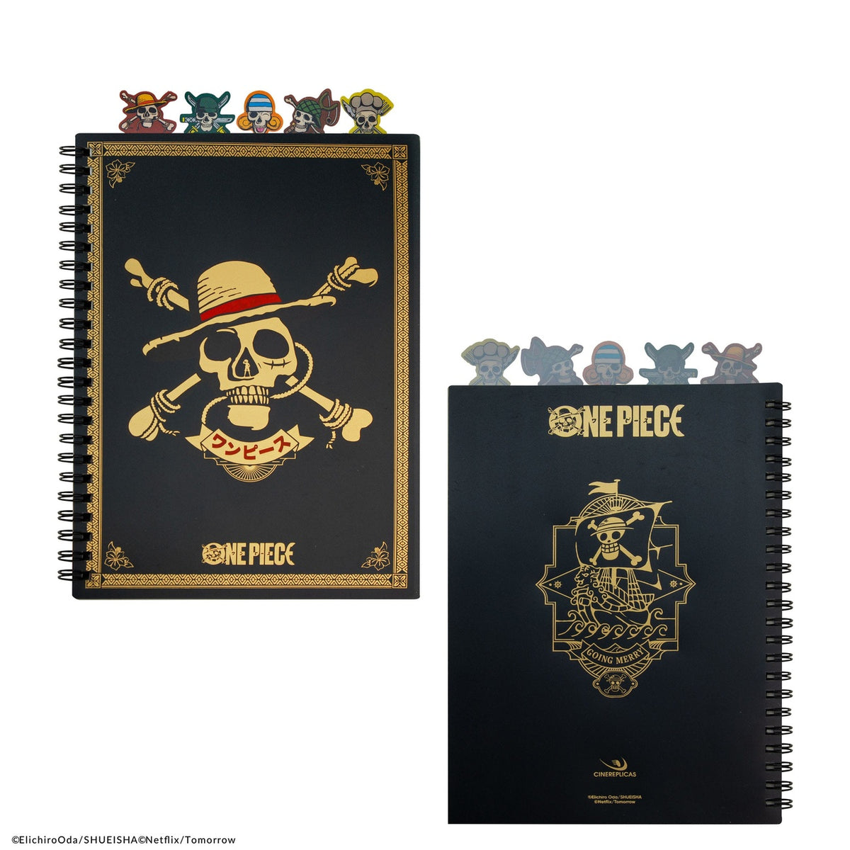 Produktbild One Piece Notizbuch Straw Hat Pirates