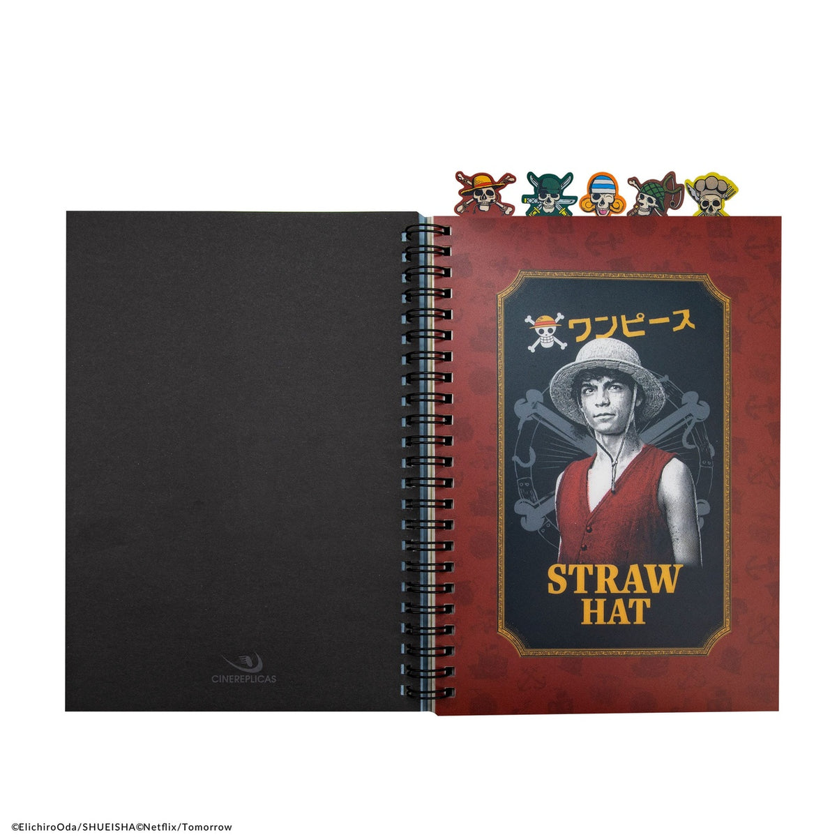 Produktbild One Piece Notizbuch Straw Hat Pirates