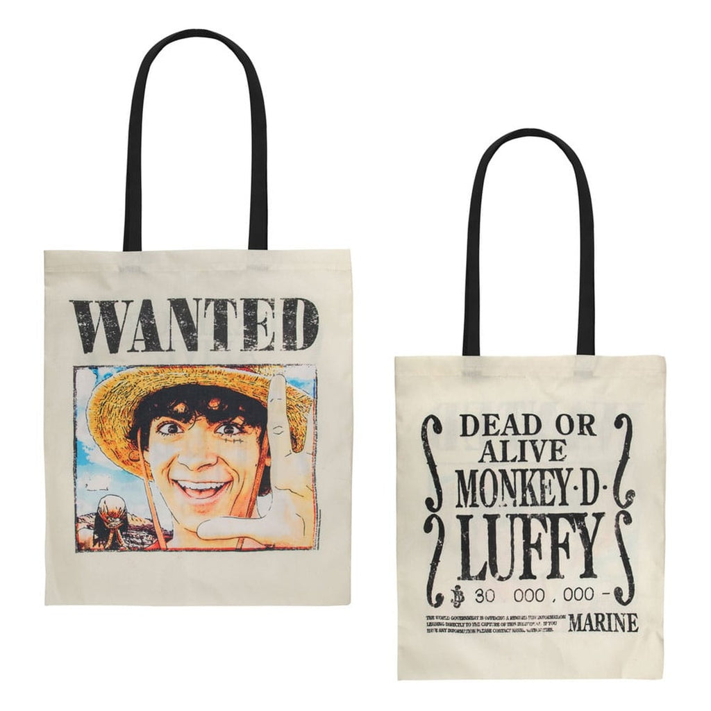 Produktbild One Piece Tragetasche Wanted Luffy