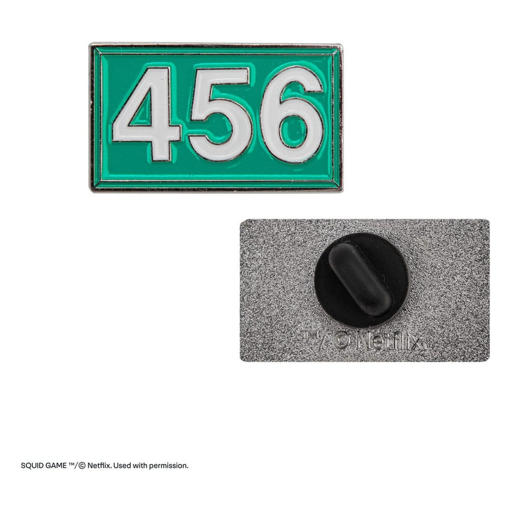 Produktbild Squid Game Ansteck-Pins 2er-Pack Squid Game & Player 456