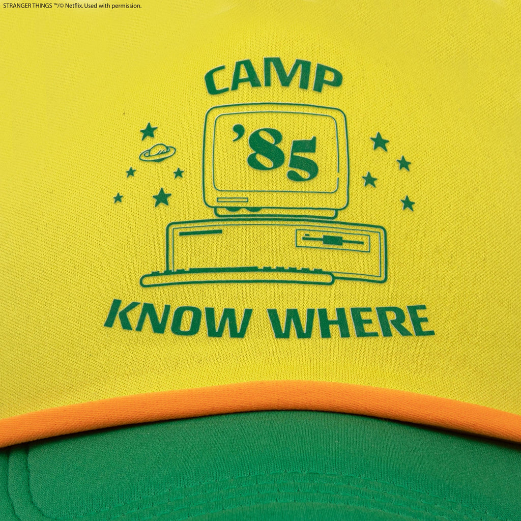 Produktbild Stranger Things Camp Know Where Baseballkappe
