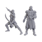 Produktbild D&D Nolzur's Marvelous Miniatures Miniatur unbemalt Jaheira & Halsin