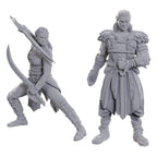 Produktbild D&D Nolzur's Marvelous Miniatures Miniatur unbemalt Jaheira & Halsin