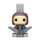 Produktbild Star Wars: The Mandalorian POP! Deluxe Vinyl Figur Bo Katan w/Throne 9 cm