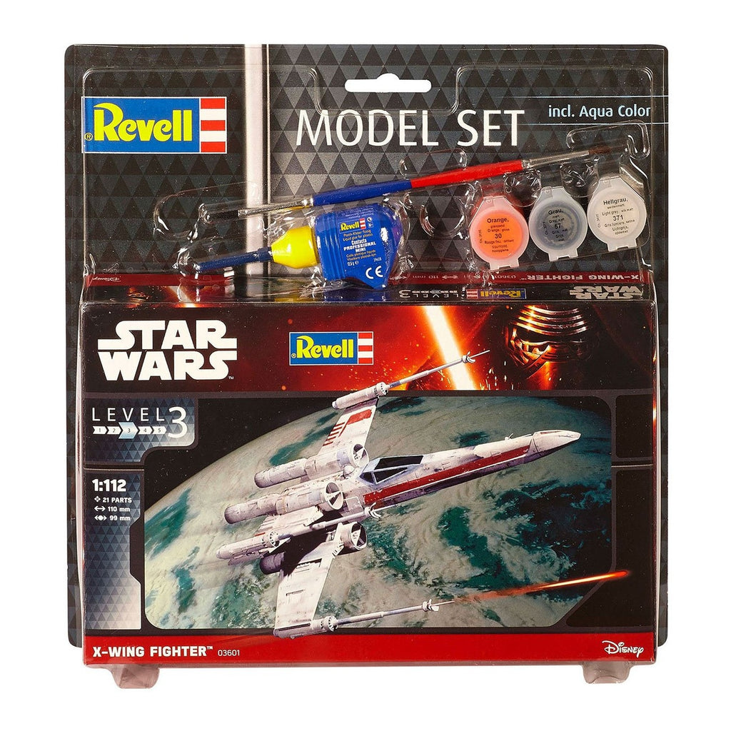Produktbild Star Wars Modellbausatz 1/112 Model Set X-Wing Fighter 11 cm