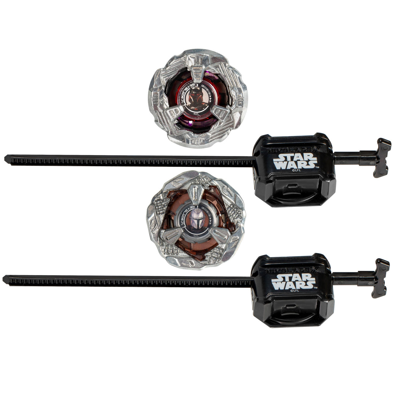 Produktbild Beyblade X und Star Wars Collab The Mandalorian 3-60F vs. Moff Gideon 3-80N