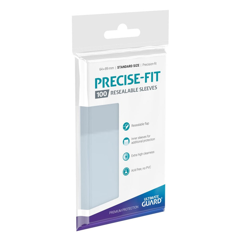 Produktbild Ultimate Guard Precise-Fit Sleeves Standard Size (100) - Resealable