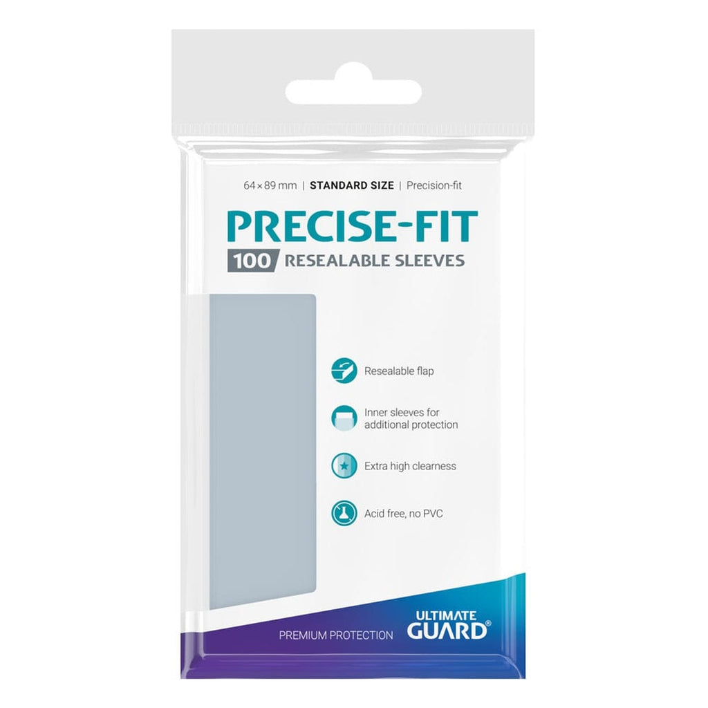Produktbild Ultimate Guard Precise-Fit Sleeves Standard Size (100) - Resealable