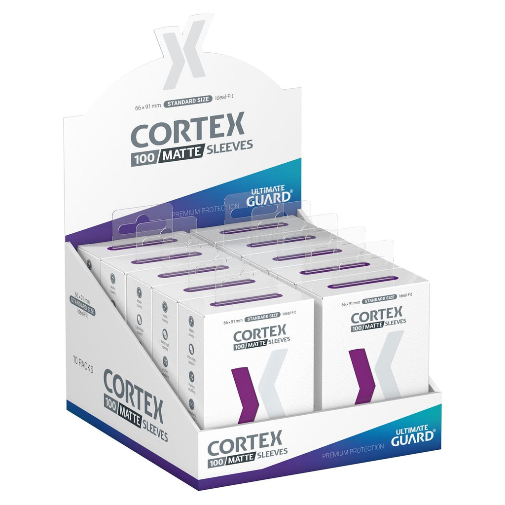 Produktbild Ultimate Guard Cortex Sleeves Matte Standard Size (100) - Purple