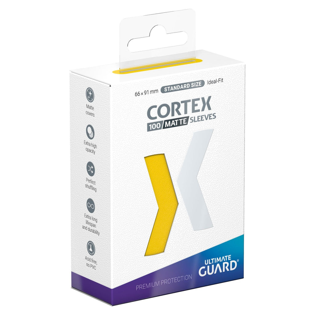 Produktbild Ultimate Guard Cortex Sleeves Matte Standard Size (100) - Yellow