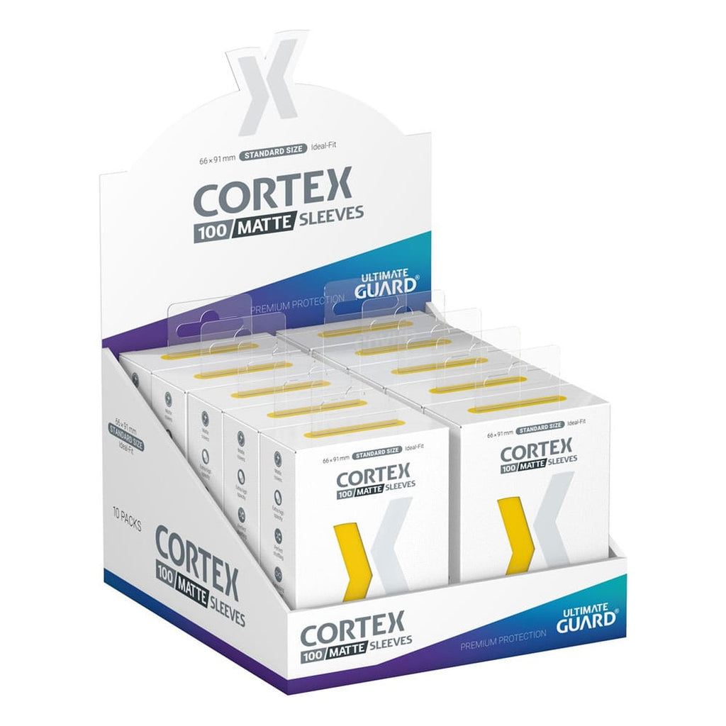 Produktbild Ultimate Guard Cortex Sleeves Matte Standard Size (100) - Yellow