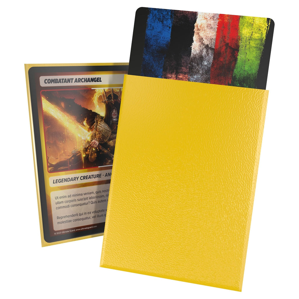 Produktbild Ultimate Guard Cortex Sleeves Matte Standard Size (100) - Yellow