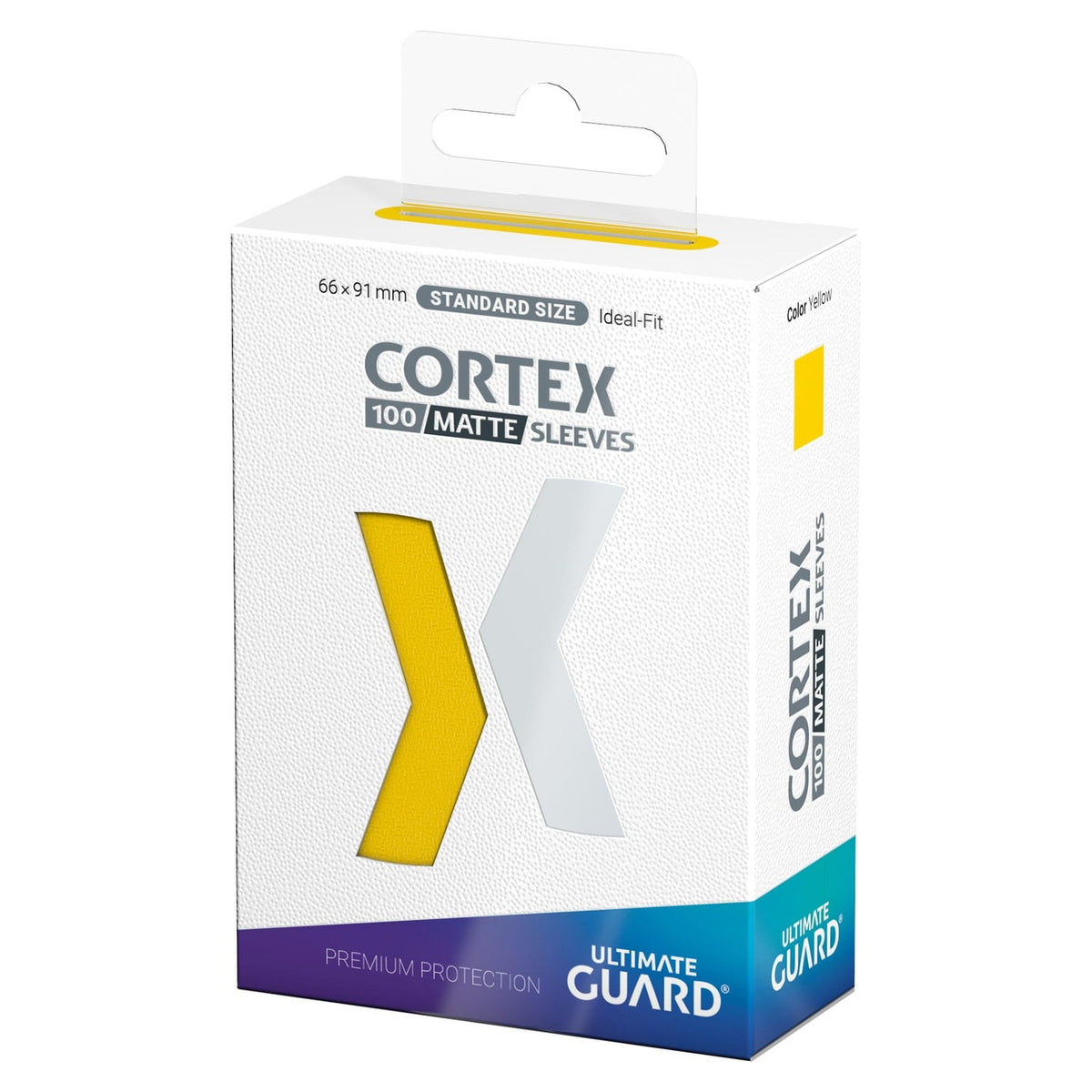 Produktbild Ultimate Guard Cortex Sleeves Matte Standard Size (100) - Yellow