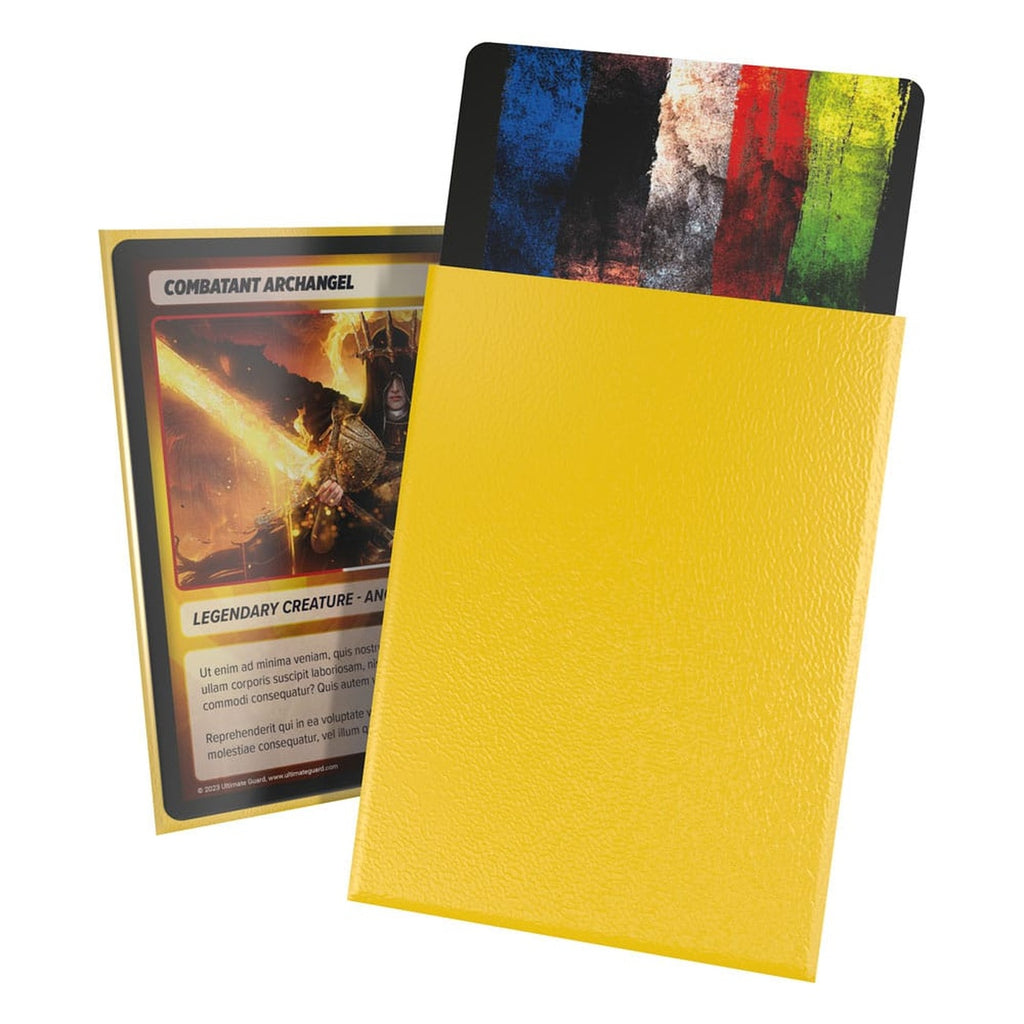 Produktbild Ultimate Guard Cortex Sleeves Matte Standard Size (100) - Yellow