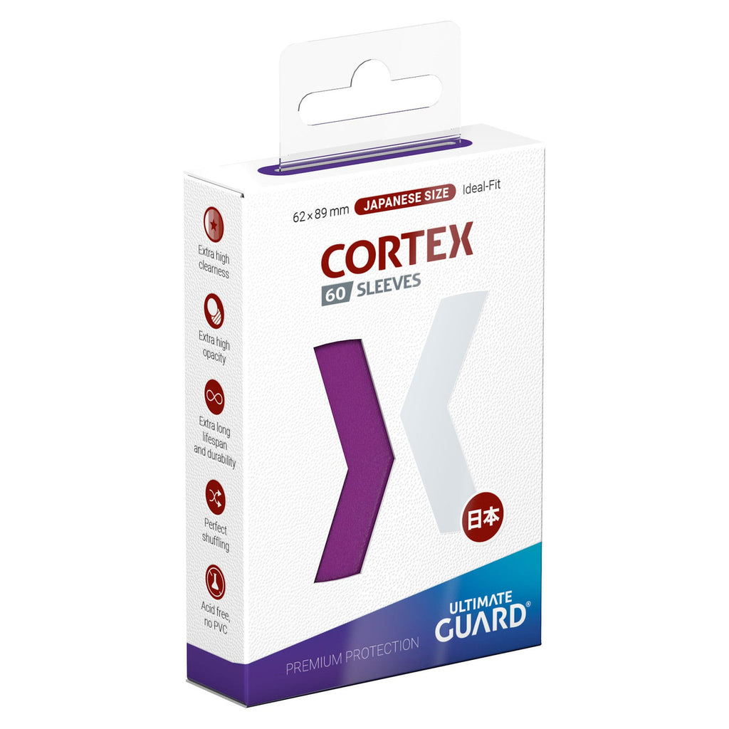 Produktbild Ultimate Guard Cortex Sleeves Japanese Size (60) - Purple