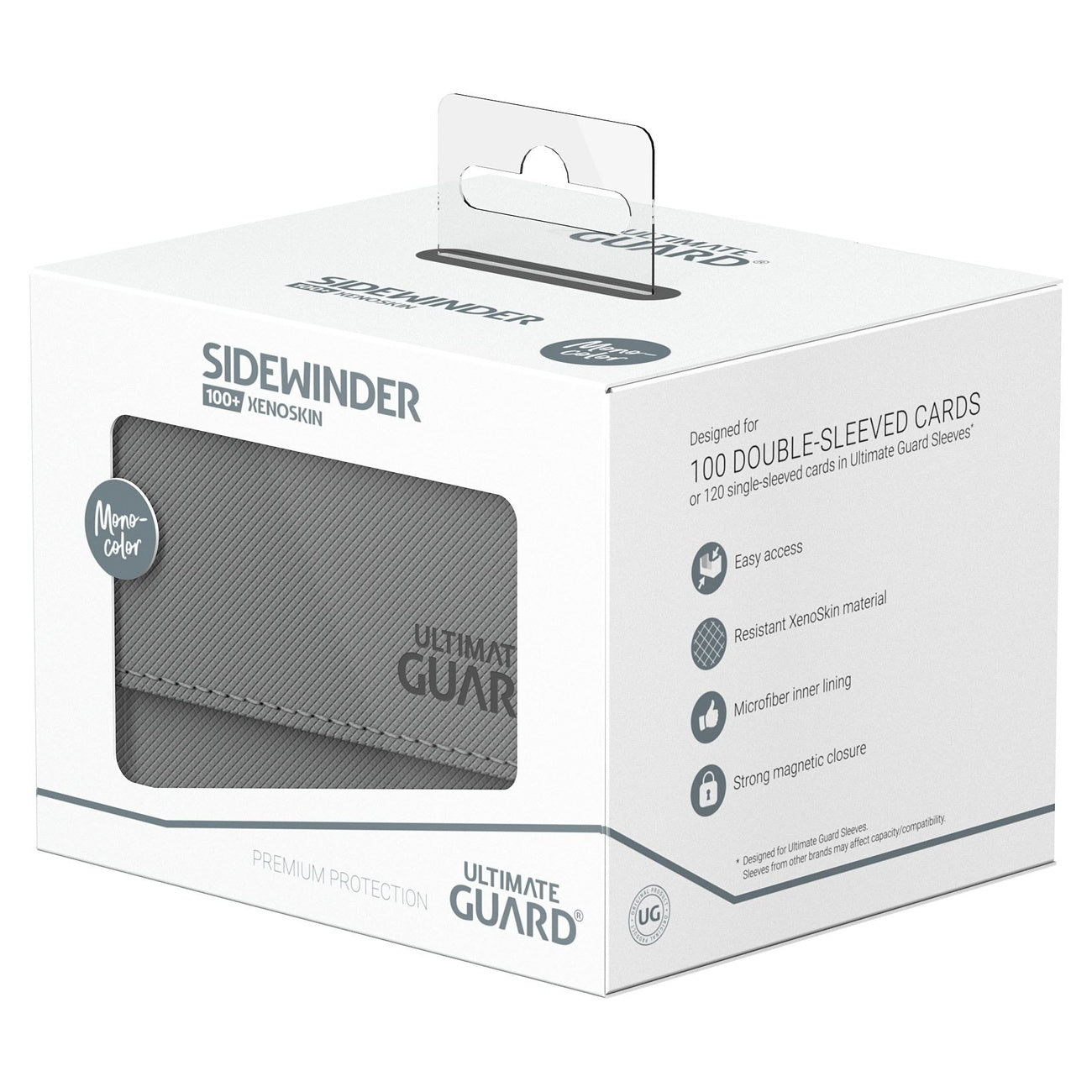 Produktbild Ultimate Guard Sidewinder 100+ Xenoskin - Grey