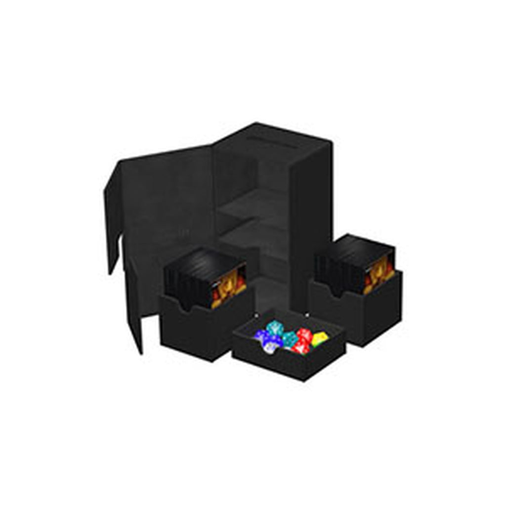 Produktbild Ultimate Guard Twin Flip'n'Tray 200+ Xenoskin - Black