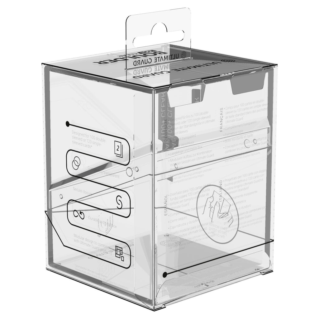 Produktbild Ultimate Guard Boulder 100+ Clear - Transparent