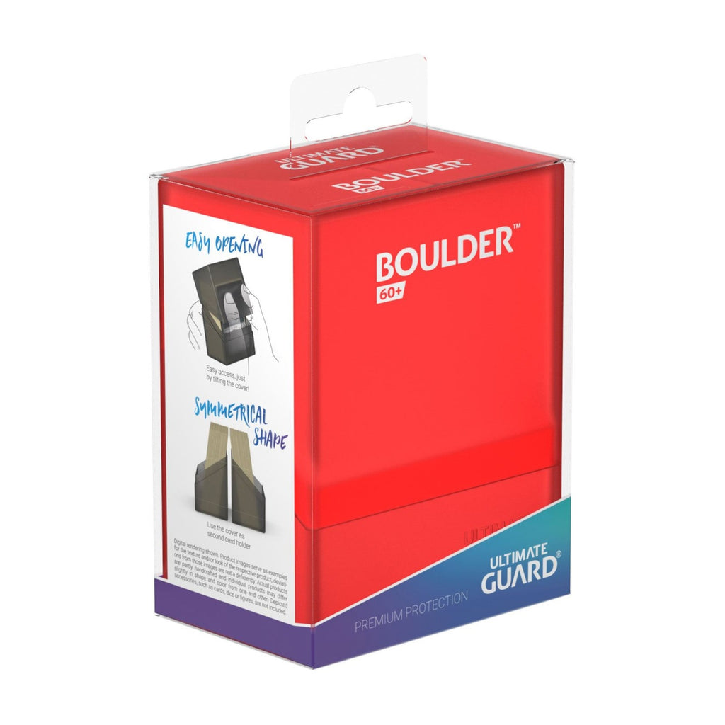 Produktbild Ultimate Guard Boulder 60+ - Ruby