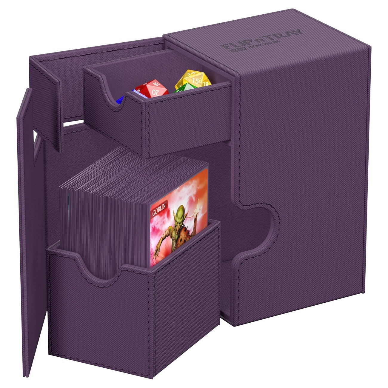 Produktbild Ultimate Guard Flip'n'Tray 80+ Xenoskin - Purple