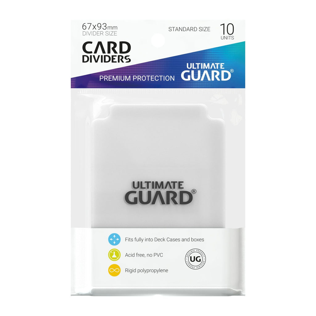 Produktbild Ultimate Guard Card Dividers Standard Size (10) - Transparent