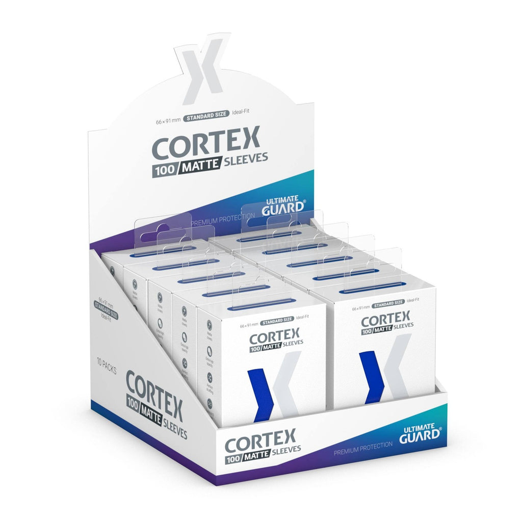Produktbild Ultimate Guard Cortex Sleeves Matte Standard Size (100) - Blue