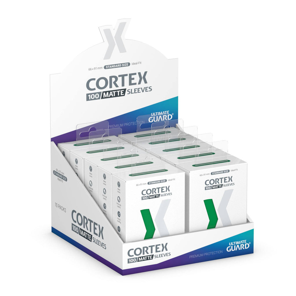 Produktbild Ultimate Guard Cortex Sleeves Matte Standard Size (100) - Green