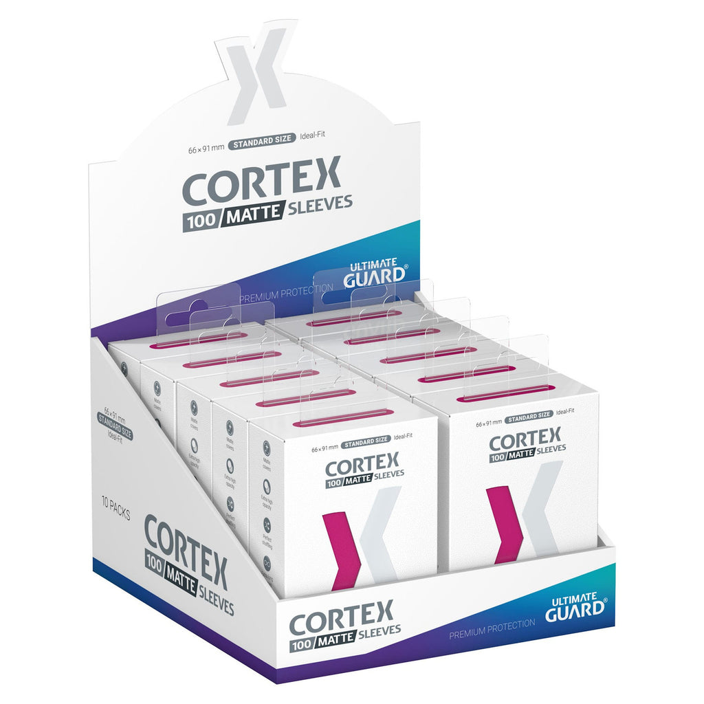 Produktbild Ultimate Guard Cortex Sleeves Matte Standard Size (100) - Pink
