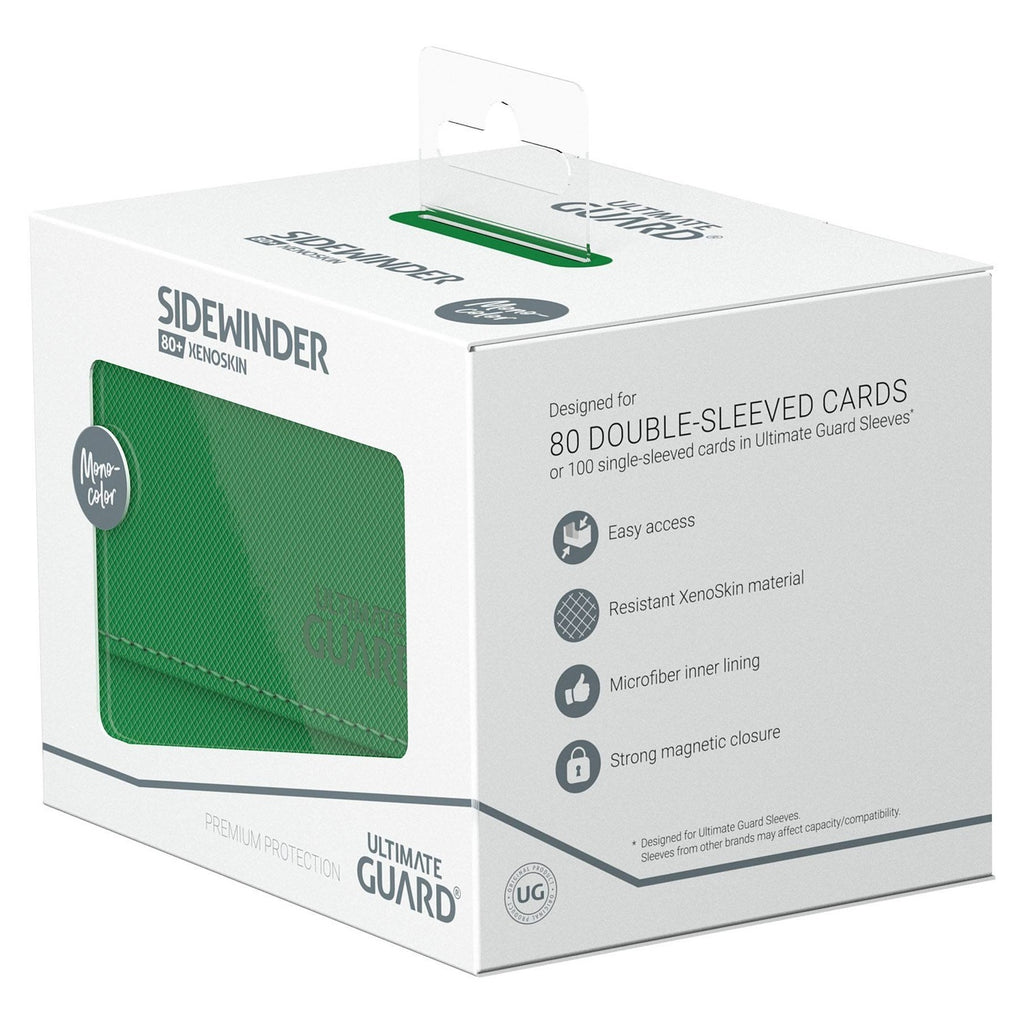 Produktbild Ultimate Guard Sidewinder 80+ Xenoskin - Green