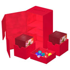 Produktbild Ultimate Guard Twin Flip'n'Tray 200+ Xenoskin - Red