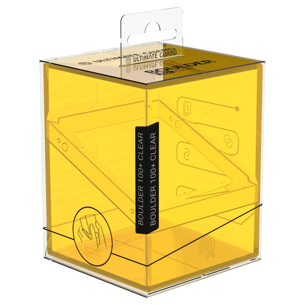 Produktbild Ultimate Guard Boulder 100+ Clear - Amber