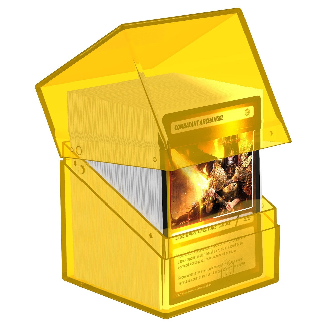 Produktbild Ultimate Guard Boulder 100+ Clear - Amber