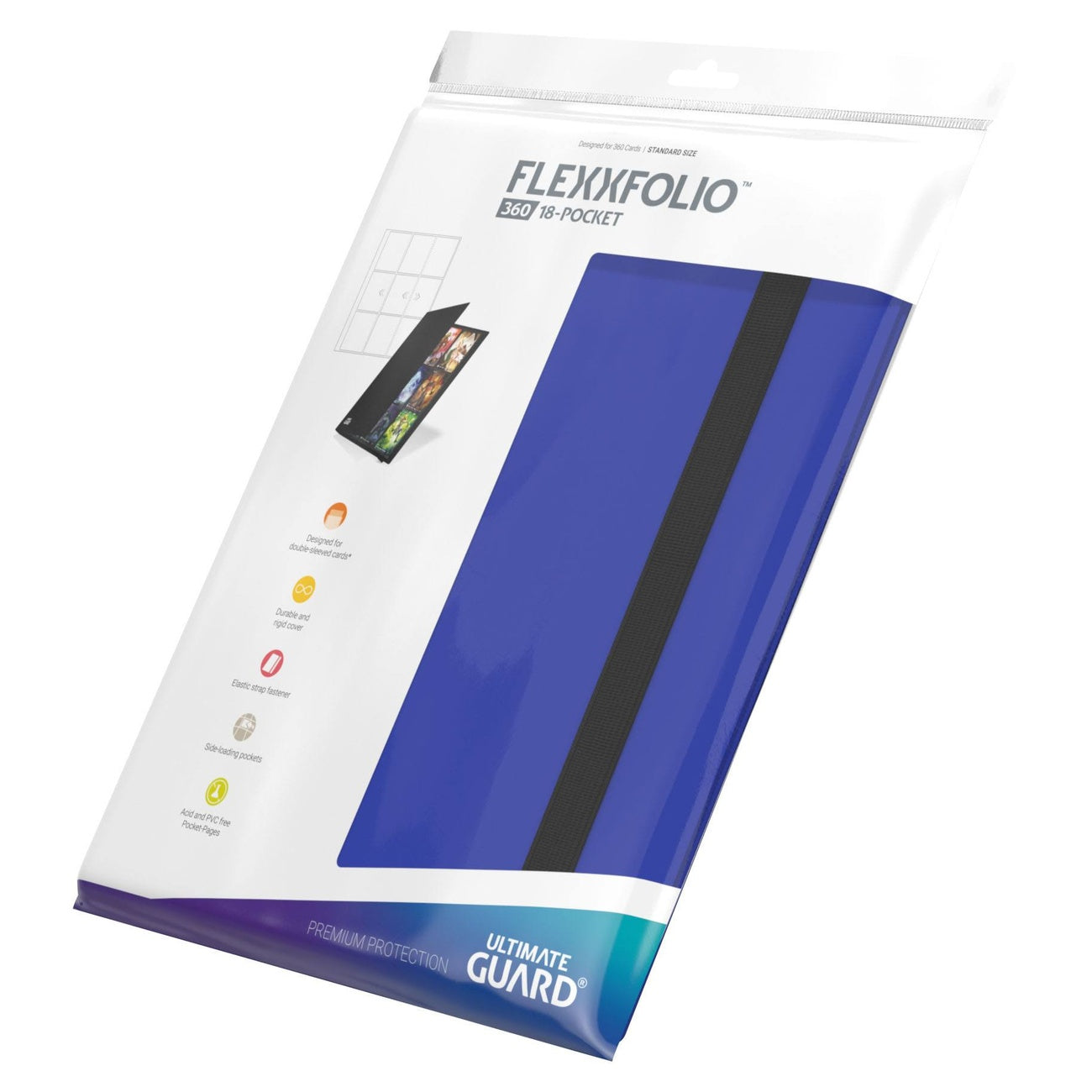 Produktbild Ultimate Guard Flexxfolio 360 18-Pocket - Blue