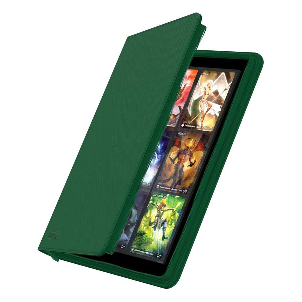 Produktbild Ultimate Guard Zipfolio 360 18-Pocket Xenoskin - Green