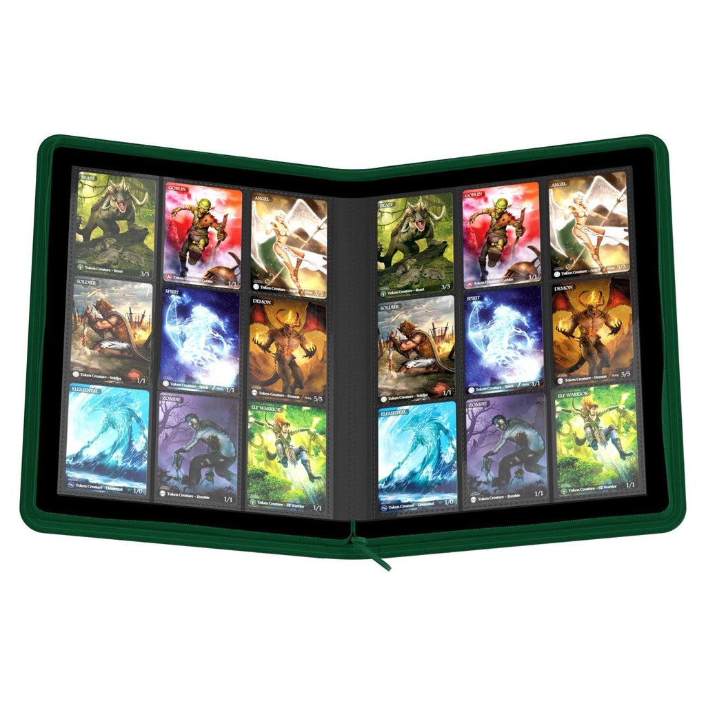 Produktbild Ultimate Guard Zipfolio 360 18-Pocket Xenoskin - Green