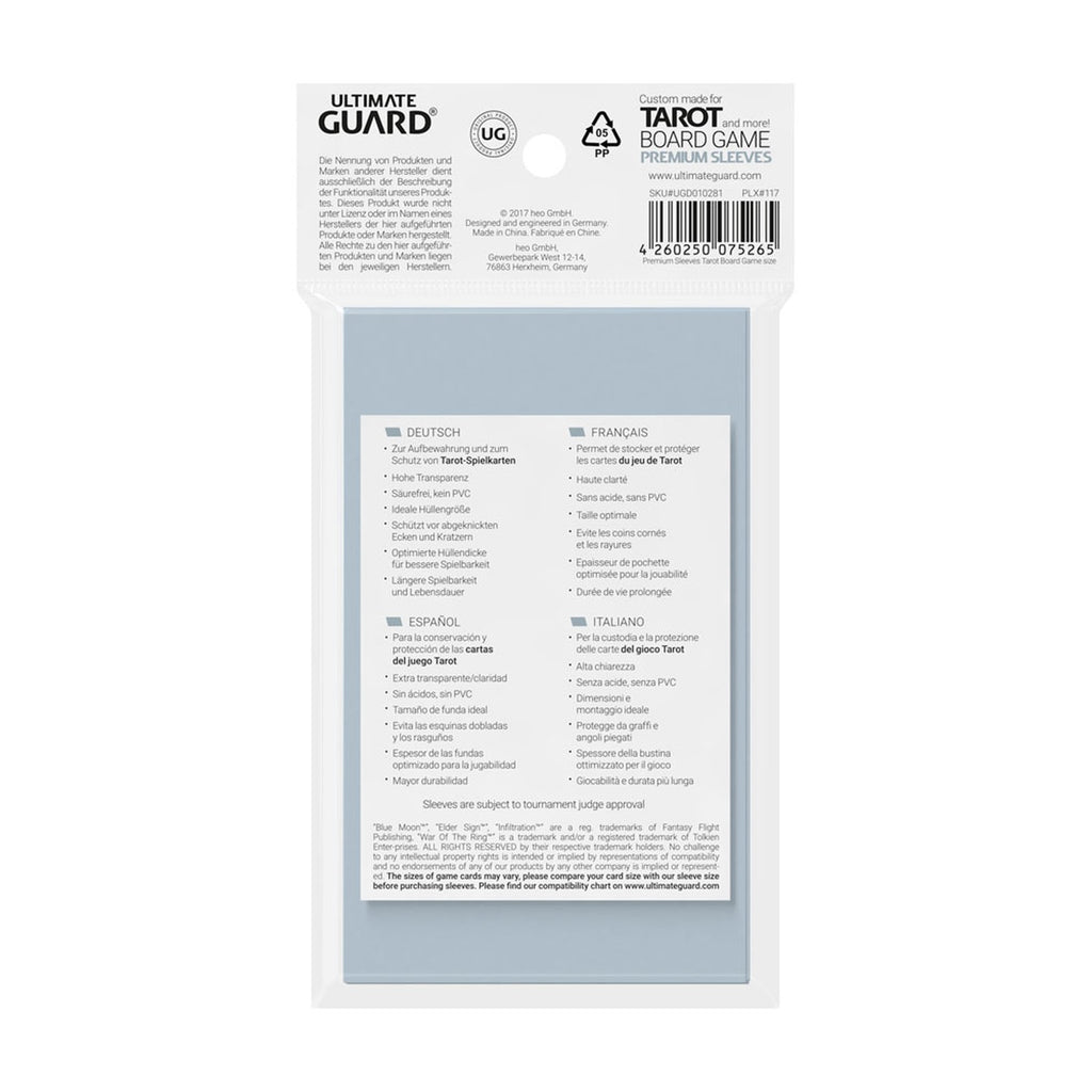 Produktbild Ultimate Guard Board Game Sleeves (50) - Tarot