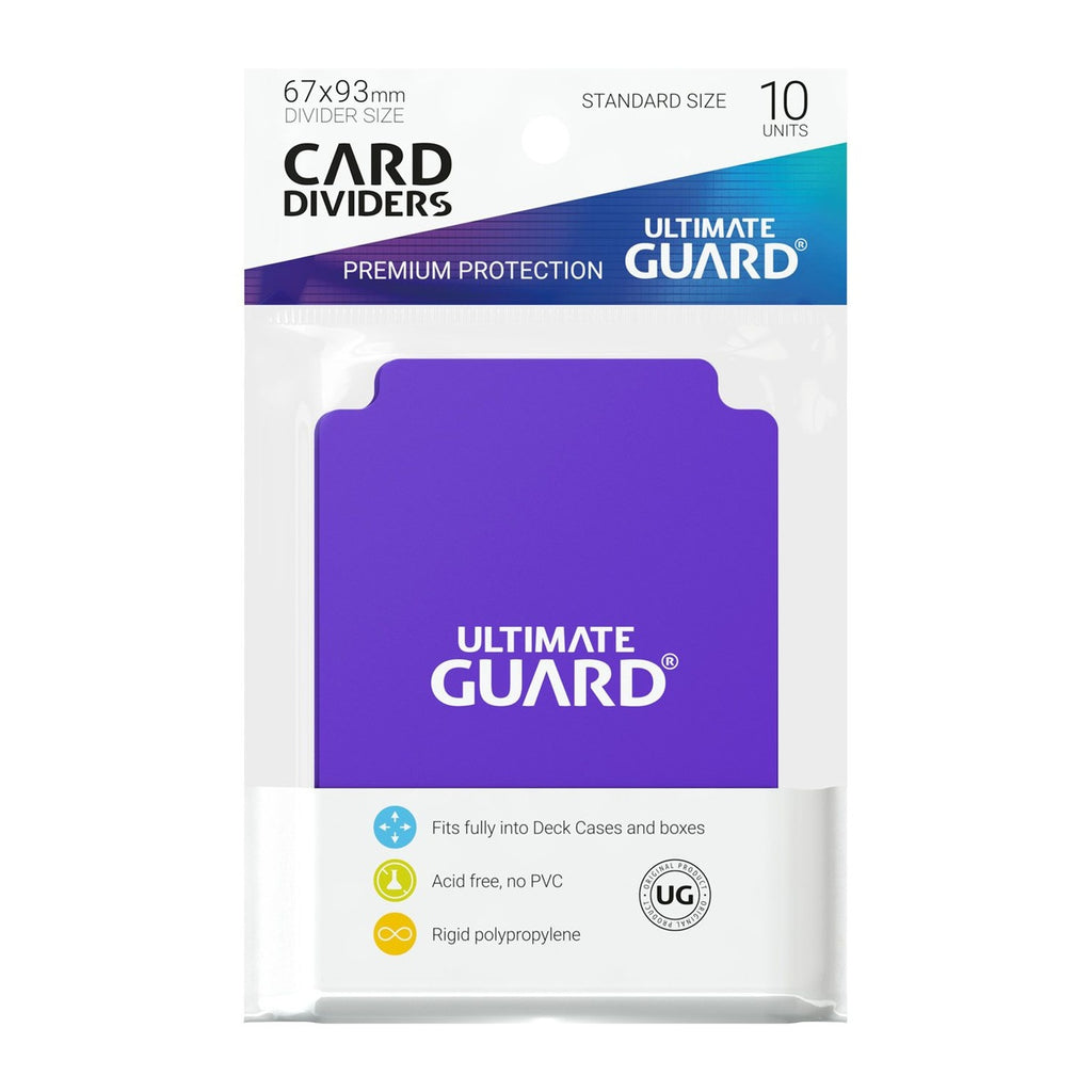 Produktbild Ultimate Guard Card Dividers Standard Size (10) - Purple