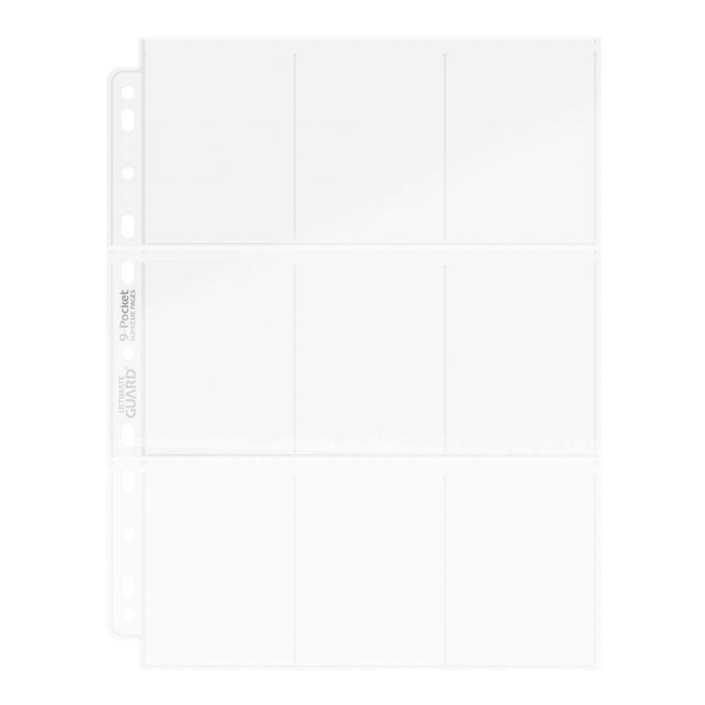 Produktbild Ultimate Guard 9-Pocket Pages Top-Loading (100) - Transparent
