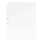 Produktbild Ultimate Guard 9-Pocket Pages Top-Loading (100) - Transparent