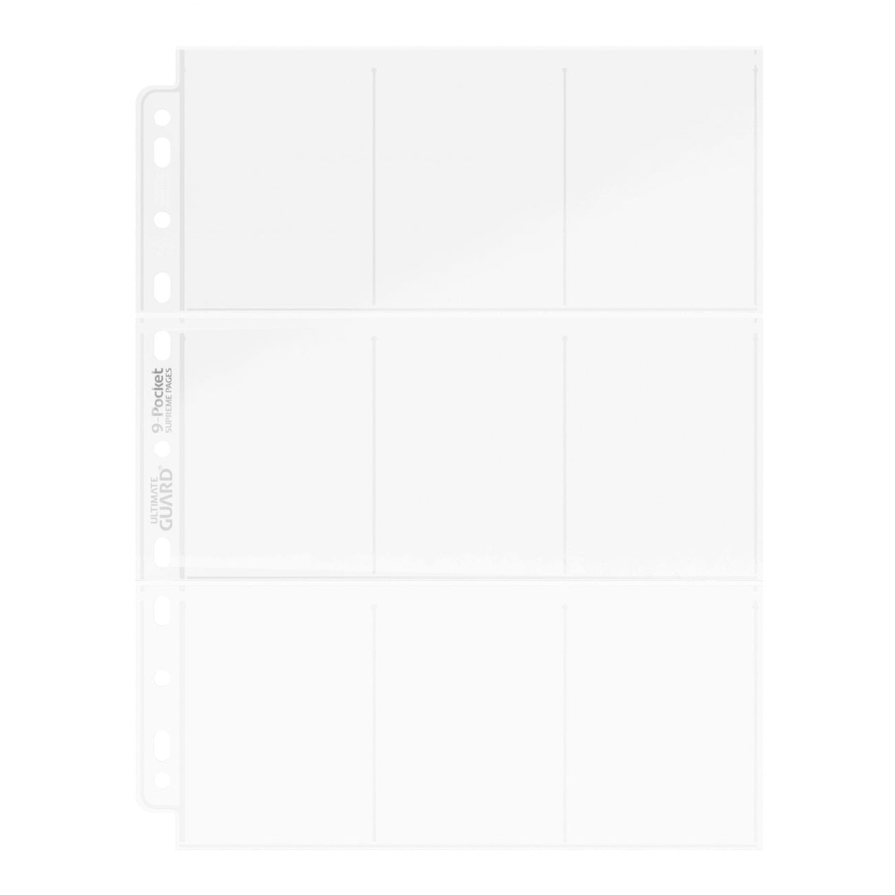 Produktbild Ultimate Guard 9-Pocket Pages Top-Loading (100) - Transparent
